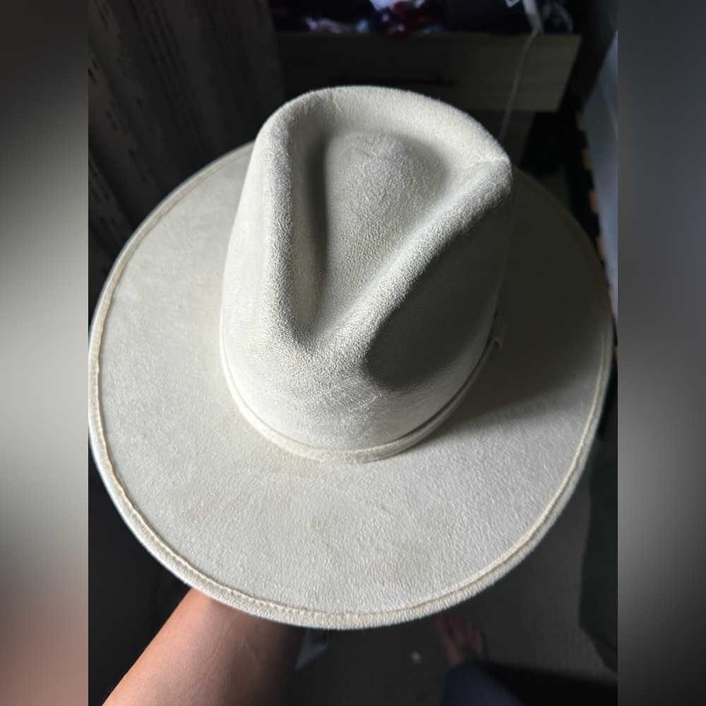 Modern Cactus Co Wide Brim Cream Hat - Medium - Picture 3 of 3